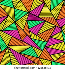 Abstract colorful seamless pattern.