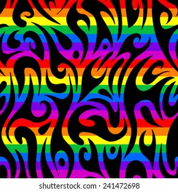 Abstract colorful seamless pattern.