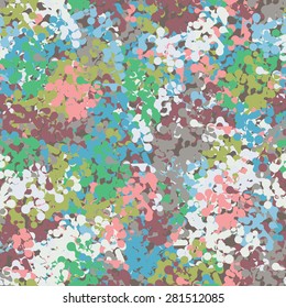 Abstract colorful seamless pattern