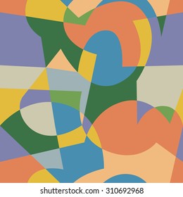 abstract colorful seamless pattern