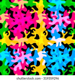 Abstract colorful seamless pattern.