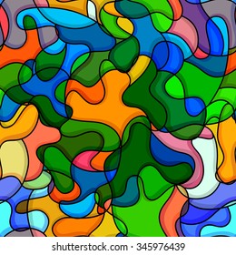 Abstract colorful seamless pattern.
