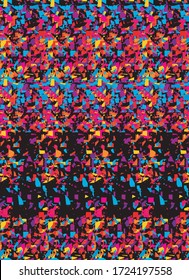 abstract colorful seamless pattern, background vector geometric illustration