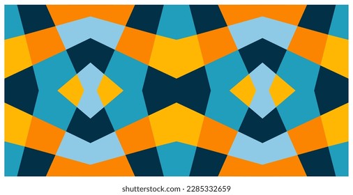 Abstract colorful seamless pattern for background, interior, wallpaper, etc