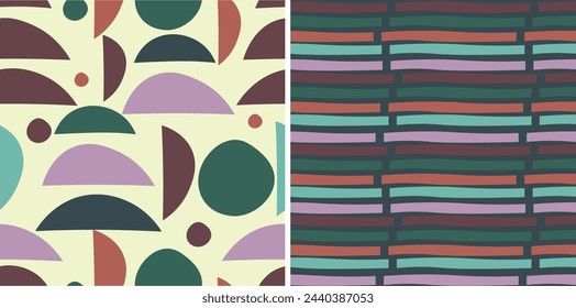 Abstract colorful seamless pattern. Abstract background. design for wrapping paper or textile