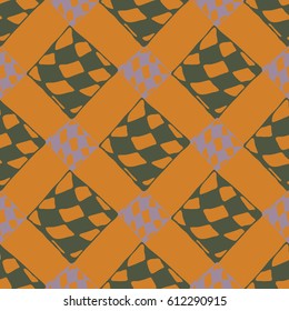 Abstract colorful seamless pattern for background texture.