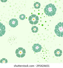 Abstract colorful seamless pattern with cactus Peyote