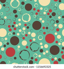 Abstract colorful seamless pattern. Design element for gift wrap or fabric.