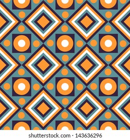 Abstract colorful seamless pattern design
