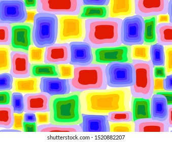 Abstract colorful seamless pattern. EPS10 vector illustration.
