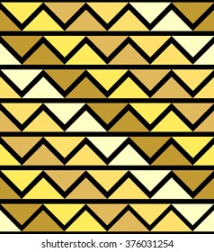 Abstract colorful seamless pattern. Geometric backdrop. Polygonal texture. Triangular texture. vector illustration on black background. cute pattern. brown shades