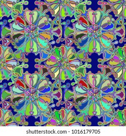 Abstract colorful seamless pattern for new background.