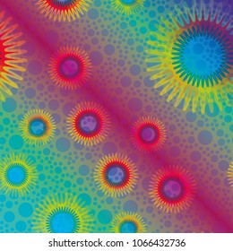 Abstract colorful seamless pattern for new background.