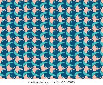 Abstract colorful seamless pattern for new background.
