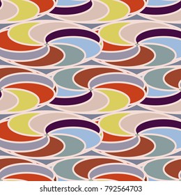 Abstract colorful seamless pattern for new background.