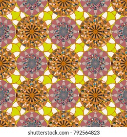 Abstract colorful seamless pattern for new background.
