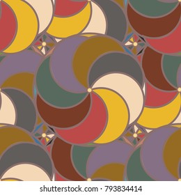 Abstract colorful seamless pattern for new background.