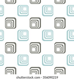 Abstract colorful seamless pattern from squares . Vector illustration