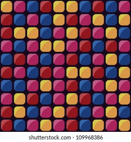 Abstract colorful seamless pattern. Vector illustration.