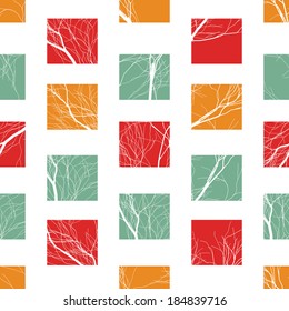 Abstract Colorful Seamless Pattern. Vector