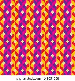 Abstract Colorful Seamless repeating tile background.Vector EPS10