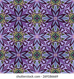 Abstract colorful seamless vector background