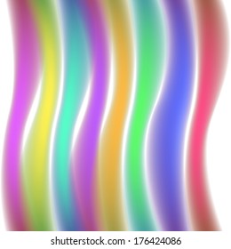 Abstract Colorful Seamless Wave Pattern. Vector