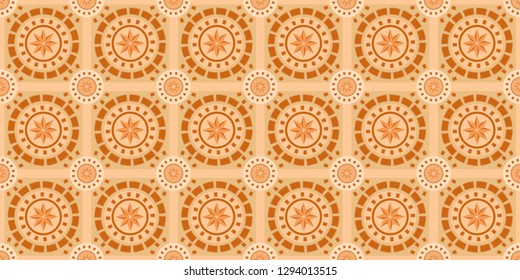 abstract colorful shade seamless vector pattern for floor, wall, background, mosaic