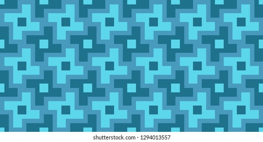 abstract colorful shade seamless vector pattern for floor, wall, background, mosaic