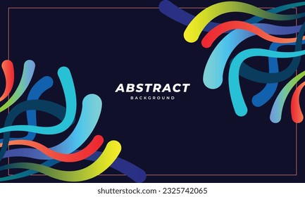 Abstrakter bunter Hintergrund-Vorlage Kopienraum. Dynamisches Hintergrunddesign für Poster, Banner, Broschüren, Landing Page, Broschüre oder Flyer.