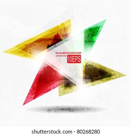 Abstract colorful shape design concept. Vector illustration