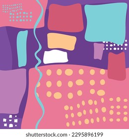 abstract colorful shapes for background