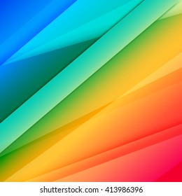 Abstract colorful shapes background