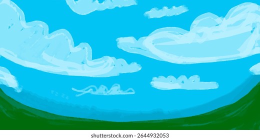 Abstract Colorful Shapes background element