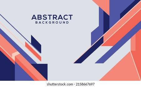 Abstract colorful shapes background vector design
