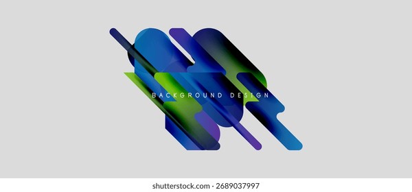 Abstractas Formas de colores se superponen, creando un fondo dinámico. Los tonos azules y púrpuras dominan el diseño, el texto lee el diseño de fondo.