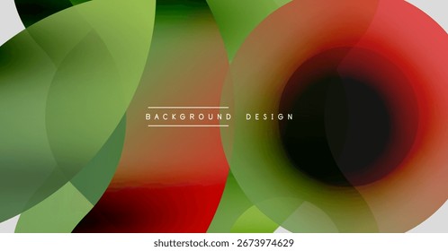 Abstractas Formas de colores se superponen. Los tonos degradados crean un efecto visual dinámico. Elemento de diseño moderno para fondos, presentaciones.