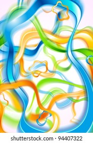 Abstract colorful shapes. Vector illustration eps 10
