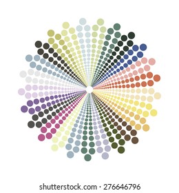 Abstract colorful shape.Vector design element