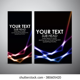 Abstract colorful shining line pattern. Graphics resources design template. Vector illustration