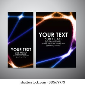 Abstract colorful shining line pattern. Graphics resources design template. Vector illustration