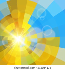 Abstract colorful shining vector background