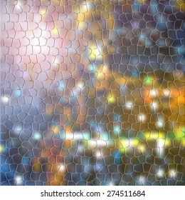 abstract colorful shiny background, vector illustration