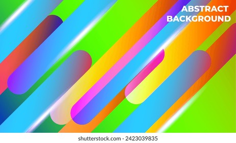 Fondo de gradiente brillante abstracto y colorido