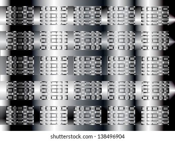 Abstract colorful silver background