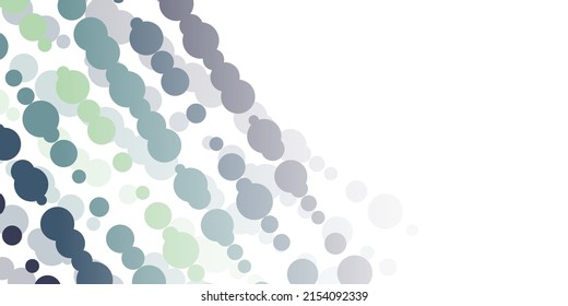 Abstract Colorful Slanted Thick Parallel Lines of Spots Pattern - Minimalist Spotted Texture with Copy Space, Place, Room for Your Text - Generative Art, Design on Bright White Vector Background
