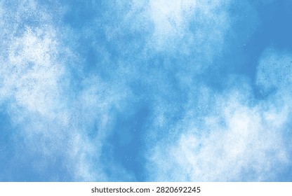 Abstract colorful smoke or cloud texture with bright light source in upper left corner creating atmospheric and moody abstract background with intricate patterns.
