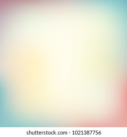 Abstract colorful smooth blurred vector background for design.