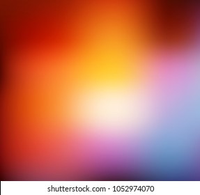 Abstract colorful smooth blurred vector background for design.
