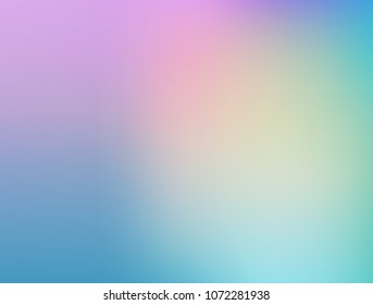 Abstract colorful smooth blurred vector background for design.